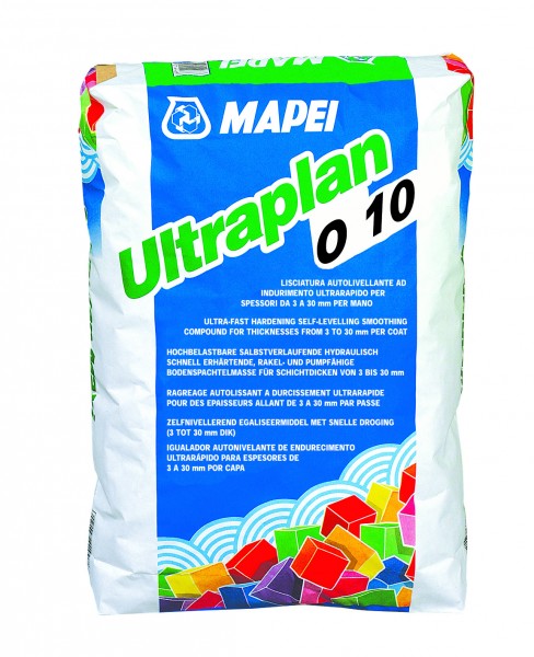Mapei Ultraplan O 10; 25 kg-Geb. selbstverlaufende Bodenspachtelmasse für Schichtdicken von 1-10 mm