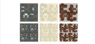 Mutina Fliese Azulej Flores 20 x 20 cm